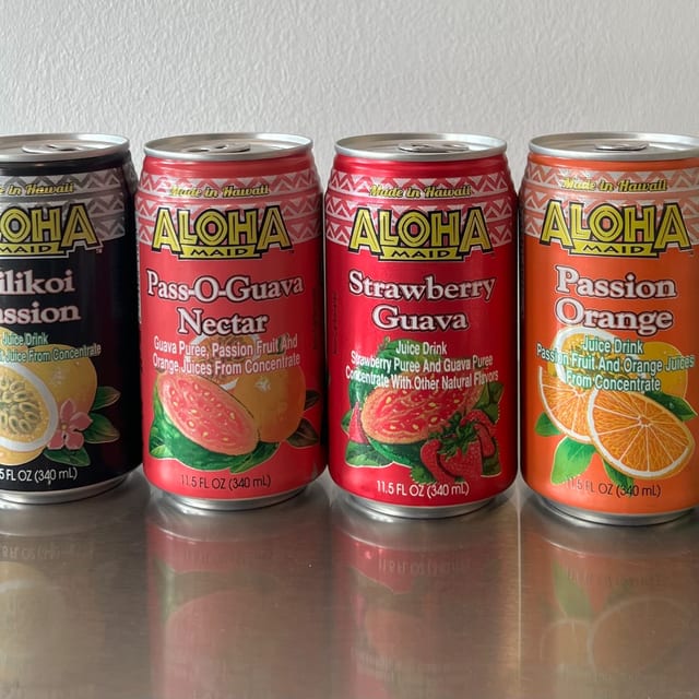 Aloha Drinks.